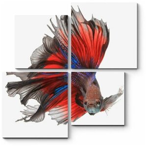 Модульная картина Летающая рыба 180x180