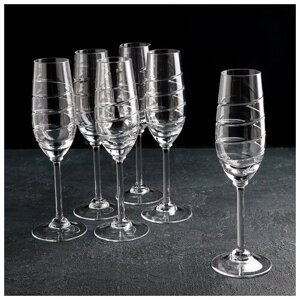 Набор бокалов для шампанского 160 мл 6 шт 1000/96 3045065