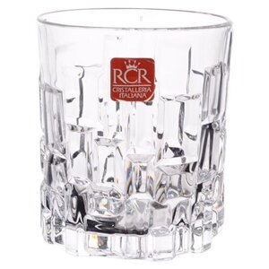 Набор стаканов RCR Etna для виски, 330 мл, 6 шт., прозрачный