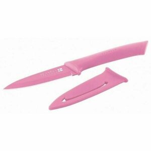 Нож кухонный SCANPAN Spectrum Utility Knife, 9 см, нержавеющая сталь, цвет розовый