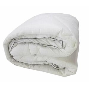 Одеяло из лебяжьего пуха 1,5 спальное - ЭК - Всесезонное 300 гр. Carbon Relax