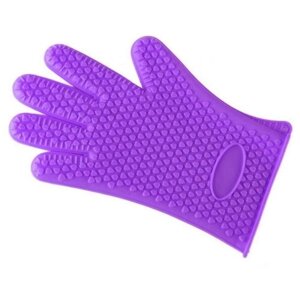 Перчатка - прихватка силиконовая, фиолетовый
