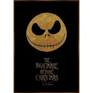 Плакат, постер на бумаге Кошмар перед Рождеством (The Nightmare Before Christmas, 1993г). Размер 30 х 42 см