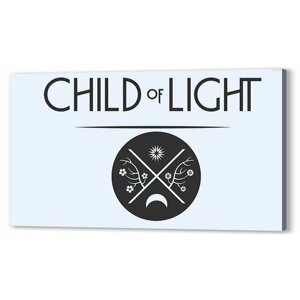 Плакат, постер на холсте child of light, jrpg, aurora. Размер 30 х 42 см