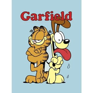 Плакат, постер на холсте Garfield/Гарфилд/искусство/арт/абстракция/творчество. Размер 42 на 60 см