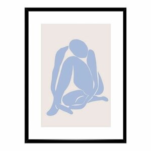 Плакат, постер на холсте Matisse. Размер 21 х 30 см
