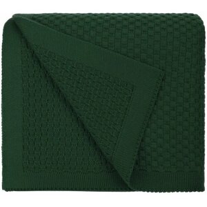 Плед Sheerness, темно-зеленый, размер 110х160 см