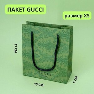 Подарочный пакет Gucci маленький размер XS