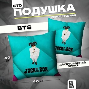 Подушка декоративная BTS Джей-Хоуп 40х40