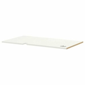 Полка для углового напольного шкафа, белый 108 см IKEA утруста 105.279.64