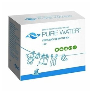 Порошок стиральный универсальный, Pure Water, 1 кг