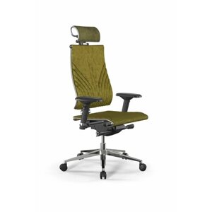 Позвоночное кресло метта Y 3DE B2-12D - GoyaLE /Kc31/Nc31/D04P/H2cV-3D (M26. B32. G25. W03) (Оливковый)