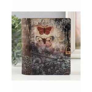 Шкатулка-книга "Бабочки" 14х12х5 см