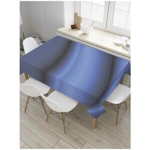 Скатерть прямоугольная JoyArty на кухонный стол "Градиентное сияние" из оксфорда, 180x145 см