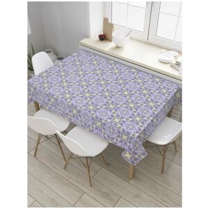 Скатерть прямоугольная JoyArty на кухонный стол "Итальянская мозаика" из оксфорда, 180x145 см