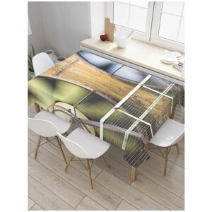 Скатерть прямоугольная JoyArty на кухонный стол "Промышленный вентилятор" из оксфорда, 180x145 см