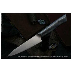 Складной нож Kizer Knives Mini Bay сталь S35VN, красно-черная G-10