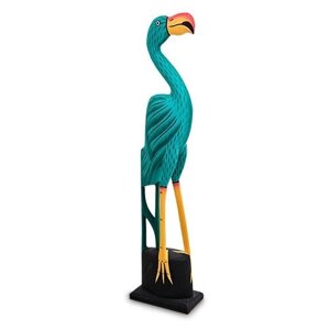 Статуэтка Зеленый Фламинго 50 см 90-024 113-403210