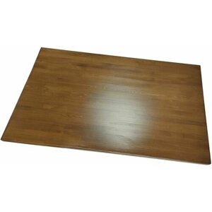 Столешница деревянная для стола, 130x75х4 см, цвет тёмный дуб
