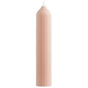 Свеча декоративная бежево-розового цвета из коллекции Edge, 25,5 см, Tkano, TK22-CND0012
