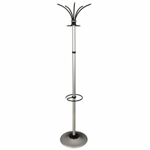 Вешалка напольная Титан "Класс (Ц)-ТМЗ", металл, цвет серый, 5 крючков, подставка для зонтов, 153470