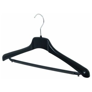 Вешалка Valexa для верхней одежды с перекладиной GL-42, 420мм*32мм, черная, 5 шт.