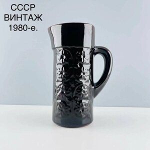 Винтажный кувшин "Симметрия"Керамика. СССР, 1980-е.