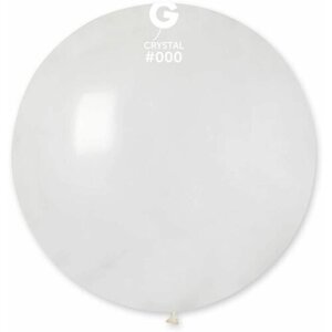 Воздушный шар, Весёлая затея, 27"00 Кристалл Transparent 10шт
