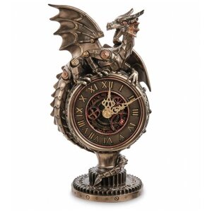 WS-1071 Часы настольные в стиле Стимпанк Дракон (Veronese)