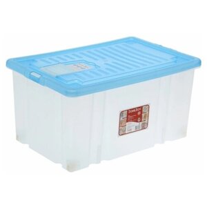 Ящик для хранения с крышкой Darel-box, 56 л, 604031 см, цвет микс