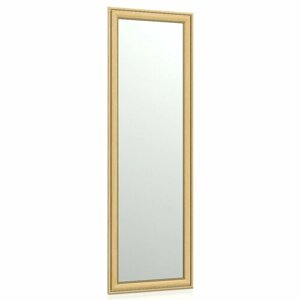 Зеркало 120Б дуб, ШхВ 40х120 см, зеркала для офиса, прихожих и ванных комнат, горизонтальное или вертикальное крепление