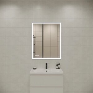 Зеркало с подсветкой 100x80 Cersanit LED 011 desig для ванной 63562
