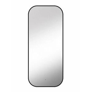 Зеркало с подсветкой Art&Max Siena 60 AM-Sie-600-1200-DS-F, черный