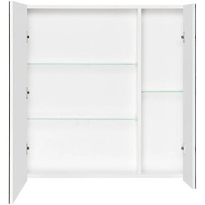 Зеркало-шкаф AQUATON Беверли 80х15х81 подвесной, белый (1A237102BV010)