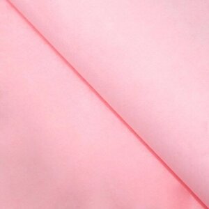 Бумага упаковочная тишью, нежно-розовый, 50 х 66 см 10 шт