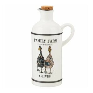 Бутылка для масла LEFARD Family farm 430мл фарфор