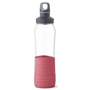 Бутылка для воды EMSA N3100 700 мл стекло розовый