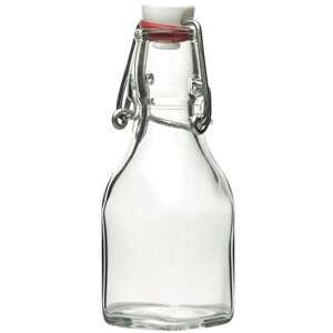 Бутылка с пробкой Bormioli Rocco Свинг 125мл, 50х50х134мм, стекло, пластик.