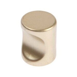 CAPPIO Ручка-кнопка CAPPIO, РК102, d=18 мм, пластик, цвет матовое золото