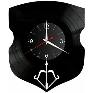 Часы из винила Redlaser "город Брест, герб Бреста, Белоруссия" VW-10456