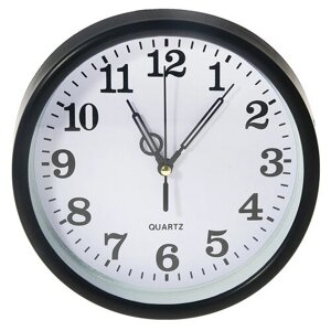 Часы настенные, серия: Классика, "Линвуд", дискретный ход, 18 см, 20х20 см, часы интерьерные