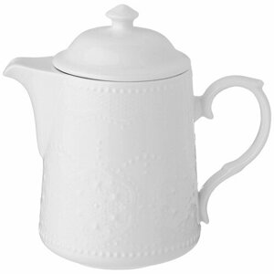 Чайник заварочный фарфоровый 900 мл Lefard Ажур заварник для чая фарфор Лефард