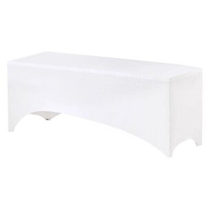 Чехол свадебный на стол, белый, размер 200х75см. В упаковке шт: 1