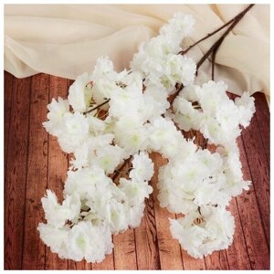 Цветы искусственные "Мелани" 6х100 см, белые