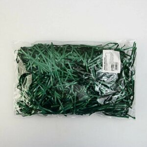 Дарите Счастье Наполнитель для шаров и подарков, упаковка, «Сочная зелень» , 15 х 26 см