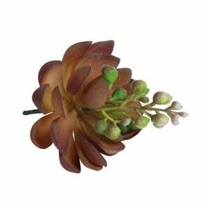 Декоративный цветок Rayher "Суккулент каменная роза", пластик, 7х9 см