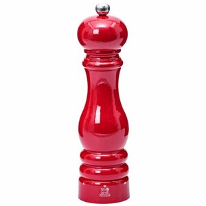 Деревянная мельница для соли, 22 см, красный, серия Paris U’Select, Peugeot, PG41243