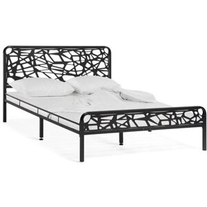 Двуспальная кровать Woodville Кубо 160х200 черный