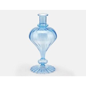 EDG, Стеклянная ваза гьокка, голубая, 30 см 106852-81