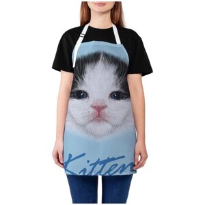 Фартук женский для готовки JoyArty "Милый котенок", универсальный размер